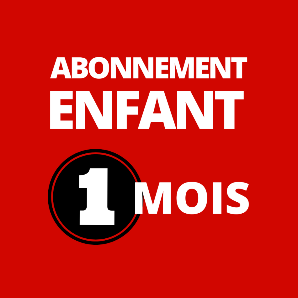 Abonnement enfant 1 mois 1st Move